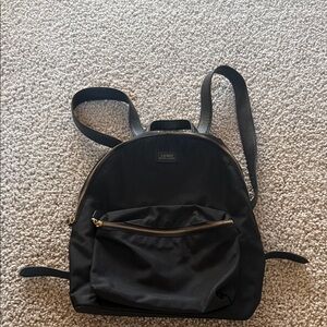 Lauren Ralph Lauren everyday nylon black backpack. Excellent condition.